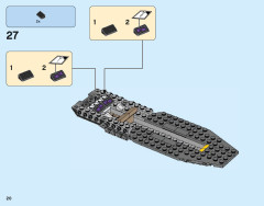 LEGO 76100 instructions page 20 – build guide
