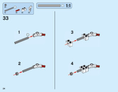 LEGO 76100 instructions page 24 – build guide