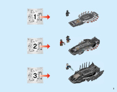 LEGO 76100 instructions page 3 – build guide