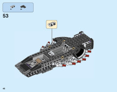LEGO 76100 instructions page 46 – build guide