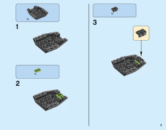 LEGO 76100 instructions page 5 – build guide
