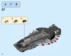 LEGO 76100 instructions page 50 – build guide