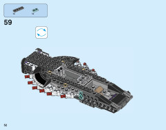 LEGO 76100 instructions page 52 – build guide