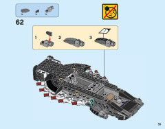 LEGO 76100 instructions page 55 – build guide