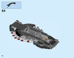 LEGO 76100 instructions page 58 – build guide