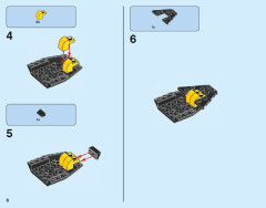 LEGO 76100 instructions page 6 – build guide