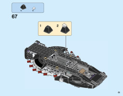 LEGO 76100 instructions page 61 – build guide