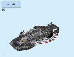 LEGO 76100 instructions page 64 – build guide