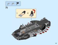 LEGO 76100 instructions page 65 – build guide