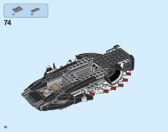 LEGO 76100 instructions page 68 – build guide