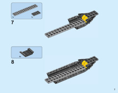 LEGO 76100 instructions page 7 – build guide