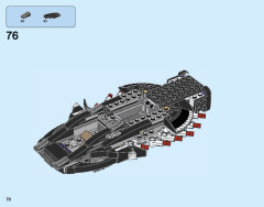 LEGO 76100 instructions page 70 – build guide