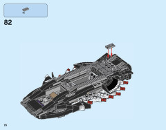 LEGO 76100 instructions page 76 – build guide