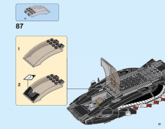 LEGO 76100 instructions page 81 – build guide