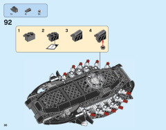 LEGO 76100 instructions page 86 – build guide