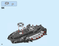 LEGO 76100 instructions page 88 – build guide