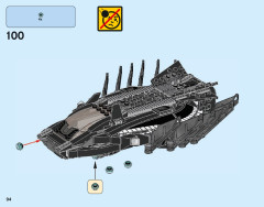 LEGO 76100 instructions page 94 – build guide