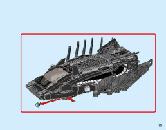 LEGO 76100 instructions page 95 – build guide