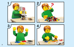 LEGO 76101 instructions page 2 – build guide
