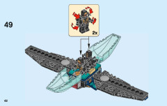 LEGO 76101 instructions page 42 – build guide