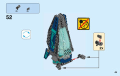 LEGO 76101 instructions page 45 – build guide