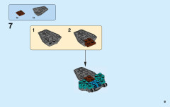 LEGO 76101 instructions page 9 – build guide