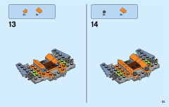 LEGO 76102 instructions page 13 – build guide