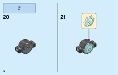 LEGO 76102 instructions page 74 – build guide