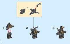 LEGO 76103 instructions page 4 – build guide