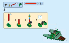 LEGO 76103 instructions page 9 – build guide