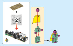 LEGO 76103 instructions page 2 – build guide