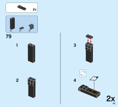 LEGO 76103 instructions page 43 – build guide
