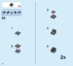 LEGO 76103 instructions page 50 – build guide