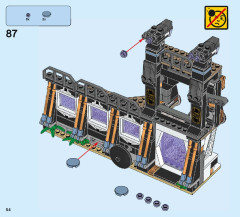 LEGO 76103 instructions page 54 – build guide