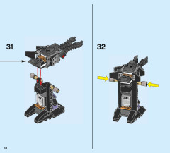 LEGO 76104 instructions page 18 – build guide