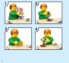 LEGO 76104 instructions page 2 – build guide