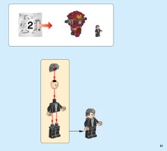 LEGO 76104 instructions page 21 – build guide