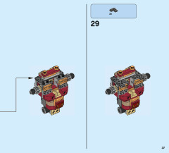 LEGO 76104 instructions page 37 – build guide