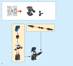 LEGO 76104 instructions page 4 – build guide