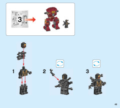 LEGO 76104 instructions page 43 – build guide