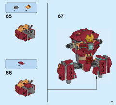 LEGO 76104 instructions page 55 – build guide