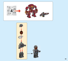 LEGO 76104 instructions page 63 – build guide