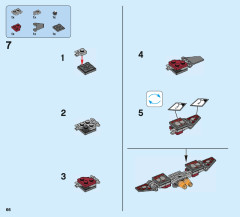 LEGO 76104 instructions page 66 – build guide