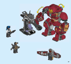 LEGO 76104 instructions page 77 – build guide