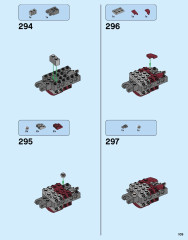 LEGO 76105 instructions page 109 – build guide