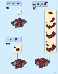 LEGO 76105 instructions page 113 – build guide
