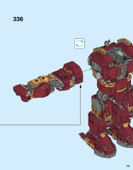 LEGO 76105 instructions page 121 – build guide
