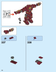 LEGO 76105 instructions page 122 – build guide
