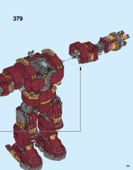 LEGO 76105 instructions page 135 – build guide