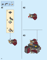 LEGO 76105 instructions page 22 – build guide